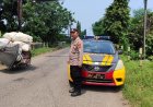 Patroli Siang dan Sambang ke tempat-tempat Objek Vital, Polsek Sedong Polresta Cirebon sampaikan Himbauan Kamtibmas.