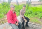 Bangun Komunikasi Kamtibmas, Kanit Binmas dan Kanit patroli Sambang Warga Beri Himbauan Kamtibmas