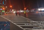 Pos Pam Ciperna Gelar Pengaturan Lalu Lintas Malam Hari dalam Operasi Nataru 2025/2026