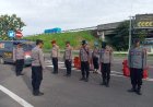 Ops Lilin Lodaya 2025, Kapolsek Pabuaran Pimpin Penyekatan di Gate Tol Ciledug untuk Jaga Kamtibmas Jelang Tahun Baru 2026