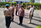 Serah Terima Piket Penjagaan Mako Polsek Talun