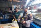 Polsek Beber Gelar Operasi Pekat Miras Jelang Tahun Baru 2026, Sita 5 Botol Ciu di Gronggong