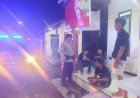 Himbauan Kamtibmas bersama Remaja unit patroli Polsek Gebang Polresta Cirebon di Desa Gebang