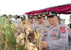 Kapolsek Dukupuntang Dampingi Kapolresta Cirebon dan Forkopimda pada Panen Raya Jagung Serentak Kuartal I Tahun 2026