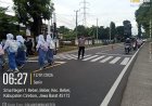 Untuk Keselamatan Bersama, Polsek Beber Lakukan Pengaturan Lalu Lintas Pagi di Depan SMAN 1 Beber