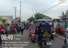 Tingkatkan pelayanan dan sampaikan edukasi Kamseltibcar Lantas kepada Masyarakat, Personil Polsek Pabuaran Polresta Cirebon rutin laksanakan  Gatur Lalin pagi guna urai kemacetan.