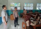 Kapolsek Sedong melaksanakan giat Police Goes To School, pembinaan di SMK Bina Bangsa.