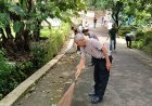 Kapolsek Lemahabang Bersinergi Ajak Forkopimcam dan Warga Bersih-bersih di Objek Wisata Cikuya