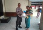 Peduli Stunting, Kapolsek Depok Salurkan Makanan Tambahan untuk Anak-anak