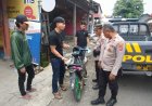 Polsek Lemahabang Tertibkan Knalpot Bising