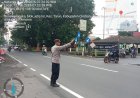 Polsek Talun Lancarkan Lalu Lintas Pagi
