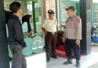 Polsek Gebang Patroli Obvit & Dialog dengan Satpam Pegadaian