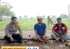Bhabinkamtibmas Jaga Kamtibmas Desa Wiyong