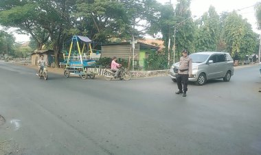Polsek Gegesik Tingkatkan Keamanan Lalu Lintas Pagi