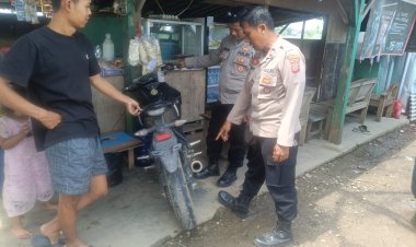 Polsek Pabuaran Tertibkan Knalpot Brong