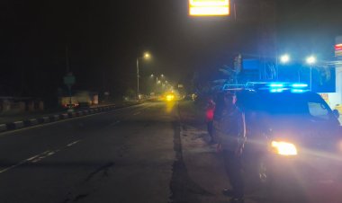 Patroli Obvit Indomaret untuk berikan rasa aman dan nyaman kepada warga yang mau belanja.