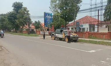 Polsek Karangsembung Patroli Siang Tingkatkan Keamanan