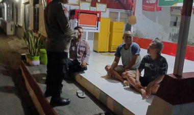 Polsek Depok Polresta Cirebon Kontrol dan Pengecekan Keaktifan Satkamling Desa Bodesari Presisi