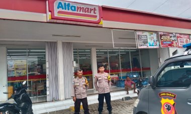 Polsek Panguragan Gelar Patroli Siang, Sambangi Sejumlah Objek Vital