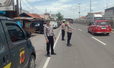 Antisipasi Gangguan Kamtibmas Saat Perayaan Tahun Baru Imlek 2026, Polsek Arjawinangun Intensifkan Patroli