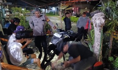 Patroli Kamtibmas Polsek Gebang Sasar Remaja