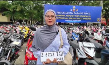 Motor Yang Hilang Ditemukan, Warga Ciamis Berterima Kasih Kepada Kapolda Jabar