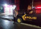 Ciptakakan situasi aman dan kondusif, Personil Polsek Kaliwedi Polresta Cirebon Gencarkan Patroli Malam Hari.