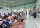 Police Goes to School Polsek Kaliwedi Polresta Cirebon Berikan Himbauan di SMP 2 Kaliwedi