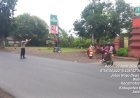 Ciptakan Kamseltibcarlantas, Polsek Waled Polresta Cirebon Laksanakan Pengaturan Pagi di Depan SMAN 1 Waled