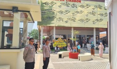 Polsek Weru Polresta Cirebon Amankan Kegiatan Hiburan di Ruang Kreasi