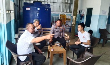 Polsek Astanajapura Polresta Cirebon Monitoring Rencana Distribusi Makan Bergizi Gratis di SPPG Samudra Desa Mertapada Wetan