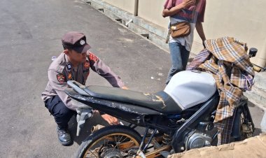 Polsek Pangenan Tertibkan Knalpot Bising