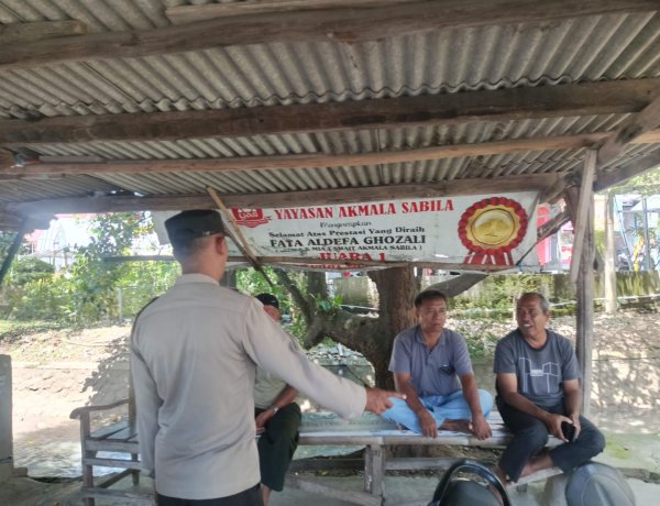 Polsek Talun Giat Patroli Siang, Jaga Kamtibmas Cirebon